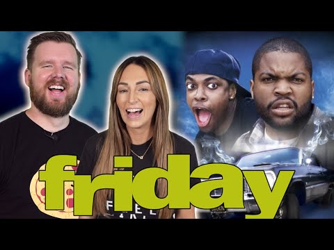 My HUSBAND watches FRIDAY for the FIRST time || Movie REACTION