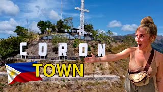 Exploring CORON TOWN, Philippines for the FIRST Time!!