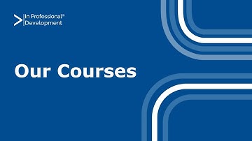 Open Courses Information Video - In Professional Development