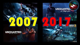 The Evolution Of Video Game Series UNCHARTED 2007 \/ 2017 Game Of The Years HD1080P