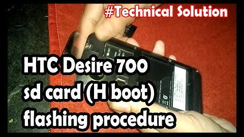 How to unbrick an HTC device and install the Stock Rom