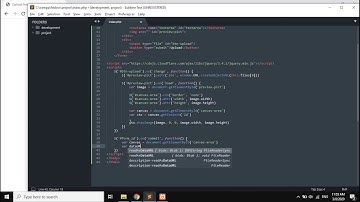 Convert Image from Input File to Canvas and Upload | PHP Tutorial