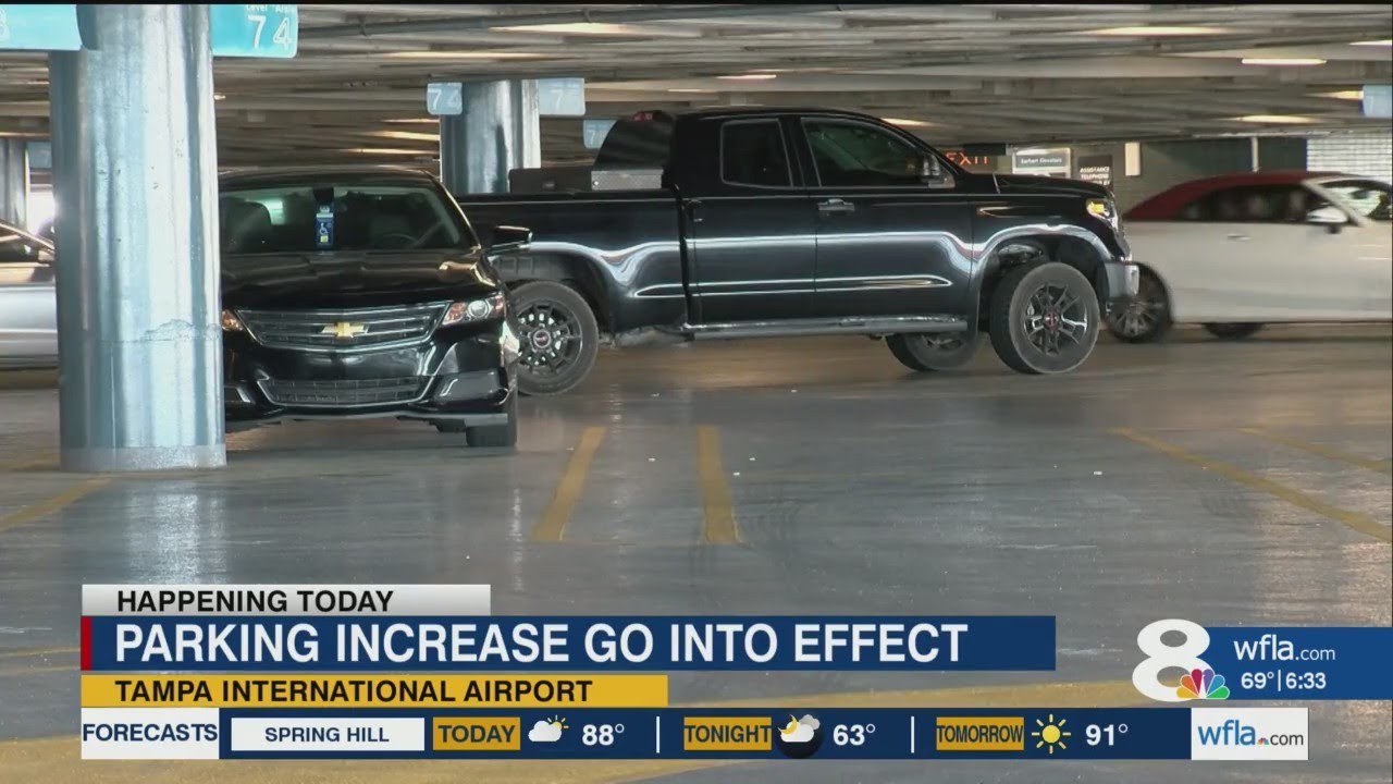 Tampa International Airport parking costs going up - YouTube