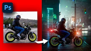 Bike Photo Editing In Photoshop