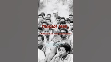 TRAGEDI 1965 ; GENOSIDA ATAU PENUMPASAN?