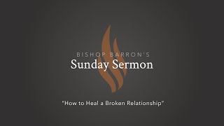 How to Heal a Broken Relationship — Bishop Barron’s Sunday Sermon