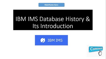 IBM IMS Database History & Its Introduction | Mainframe Guru