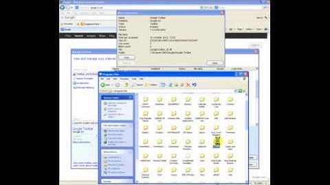 Remove addons on Internet Explorer [IE6+]