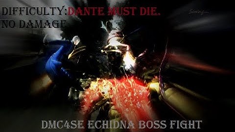 DMC4SE DMD Vergil Vs Echidna 2nd No Damage