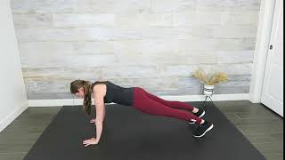 Eccentric accentuated push up
