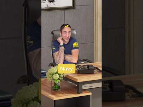 Recruiting With The Branches #SHORTS #FUNNY #COMEDY