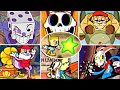 Cuphead + DLC - All Bosses With Unused Secret Arc Weapon