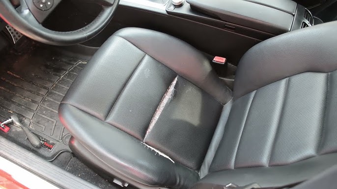 How to repair this Mercedes Benz Seat cover - Auto Upholstery