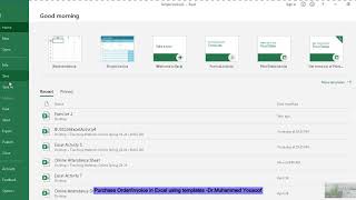 Invoice /Purchase order using template screenshot 2