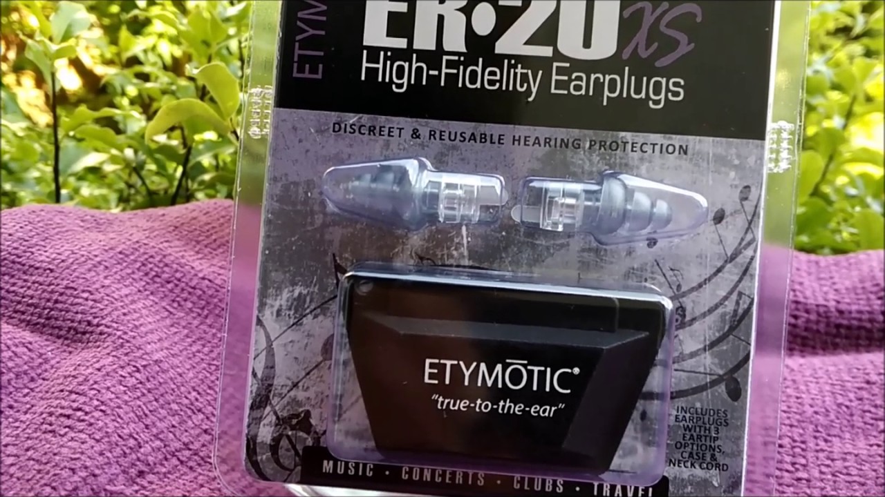 Etymotic ER 20 XS Earplugs (No Commentary) - Full Unboxing