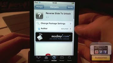Slide To Unlock In Reverse, Reverse Slide To Unlock Cydia Tweak Review