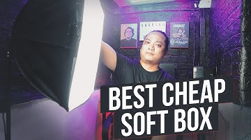 CHEAP SOFTBOX LIGHTING SET UP  | Good for Photography and Videography