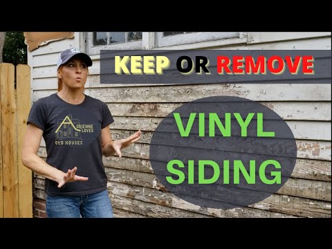 Old House Problems: Should I Take Off the Vinyl Siding or Keep it?
