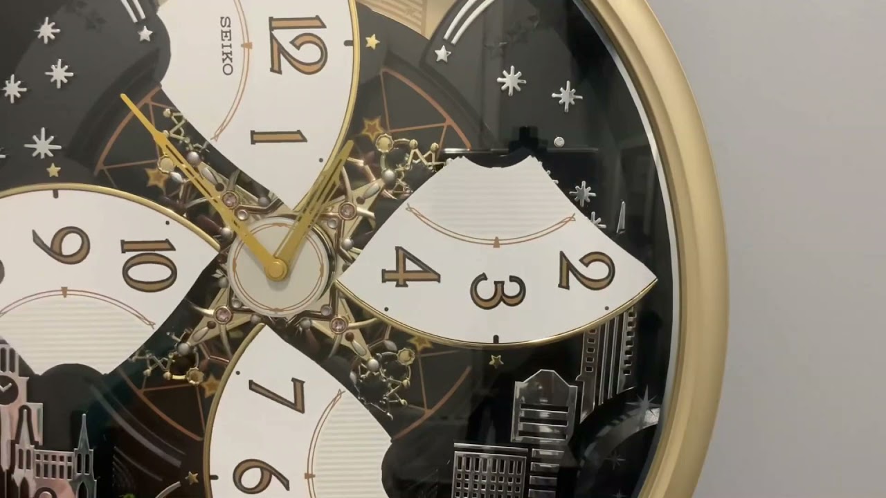 Seiko Lafayette Melodies in Motion QXM482GRH - YouTube