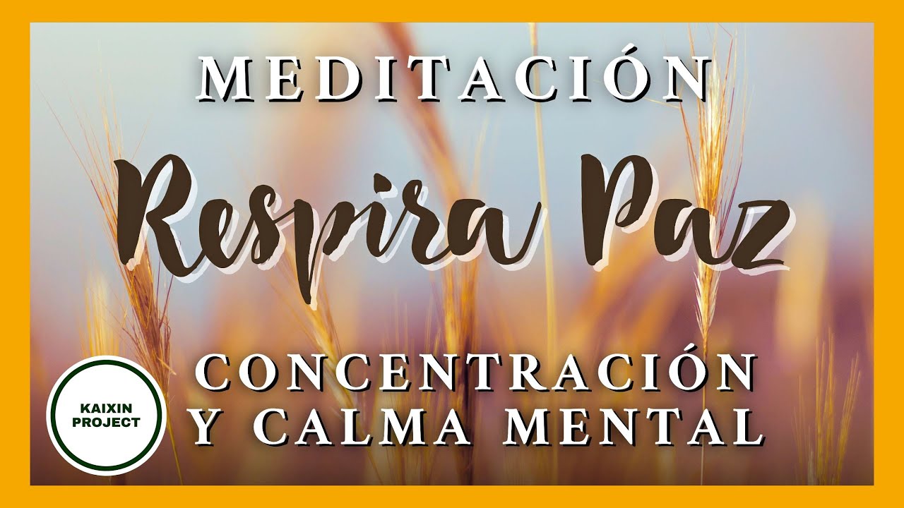 Meditación Guiada Concentración y Calma Mental. Encuentra Paz Interior ...