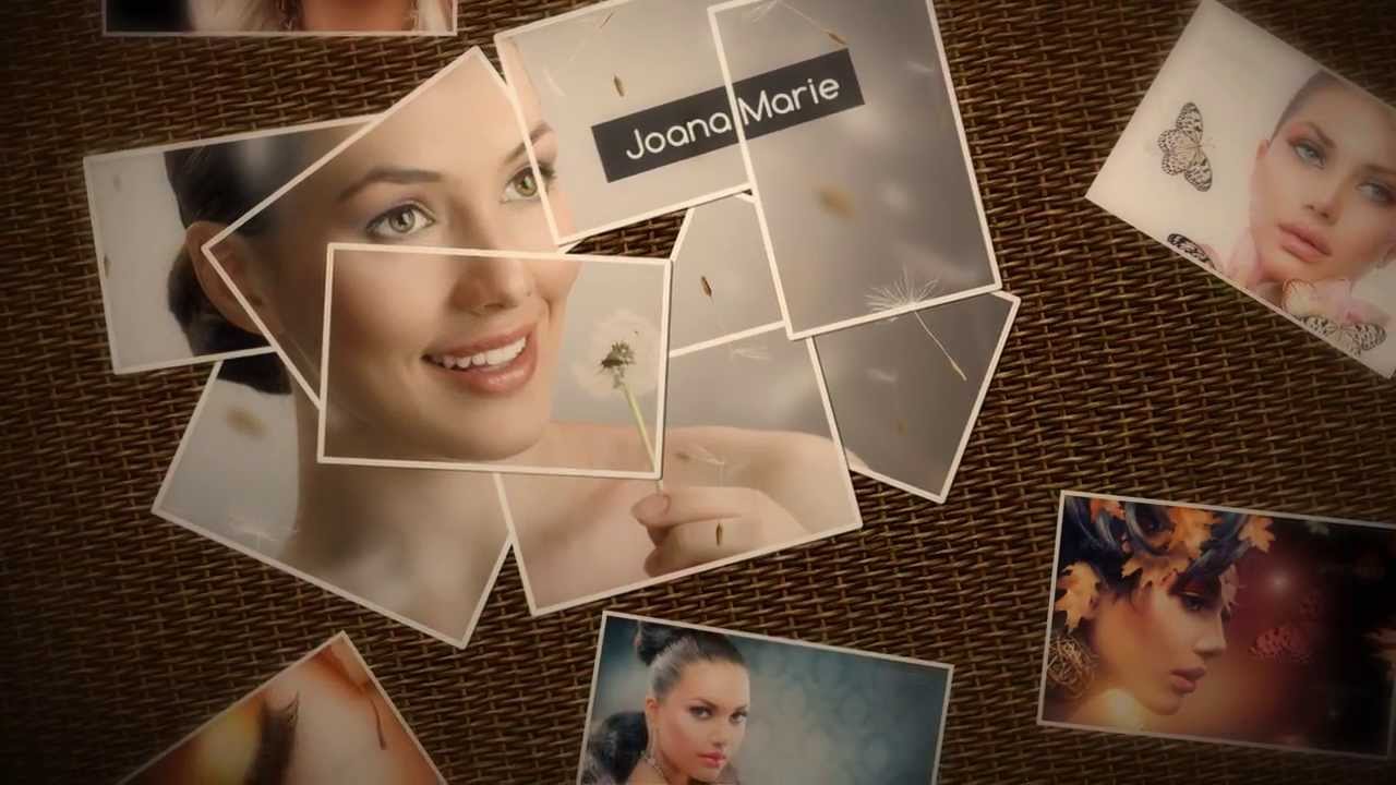 after effects templates photo collage gallery free download