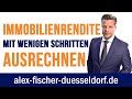 Mietrendite/Immobilienrendite einfach & schnell ausrechnen #18/99 (Eigenkapitalrendite)