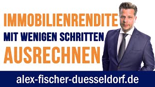 Mietrendite/Immobilienrendite einfach & schnell ausrechnen #18/99 (Eigenkapitalrendite)