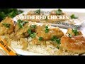 Smothered Chicken in 30 Minutes - Easy and Delicious in Onion Gravy
