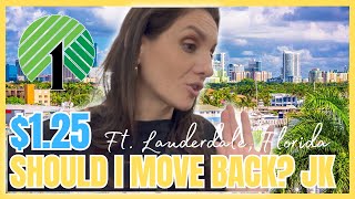 *DOLLAR TREE SHOP WITH ME* & CAR RENTAL CAR HAUL | BACK IN FLORIDA and I MISS IT | $1.25 Flops?