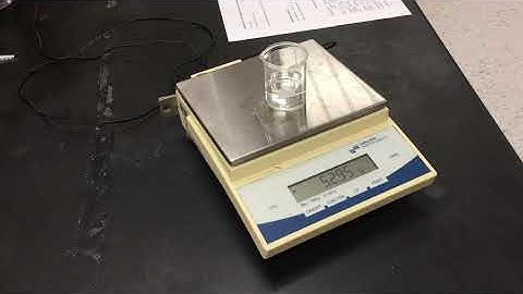 Lab 1: Part C: Burette with water mass