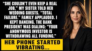 Sister Mocked My Failed Career At Her Wedding   Until Her Company s Mystery Investor Called