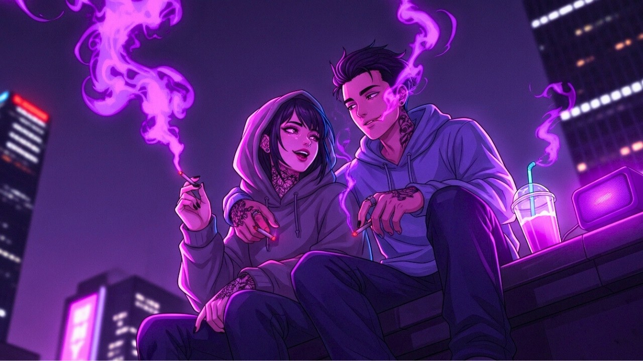 420 Chill Rap R&B — Love & Smoke • Rooftop Confessions
