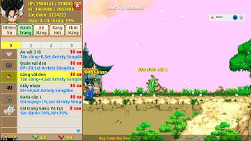 Ngọc Rồng Lậu Mới Nhất - Nro Lậu Mixi Đã Open Free Vàng Ngọc Vô Hạn Free All Có Full Mod IOS Cho Ae