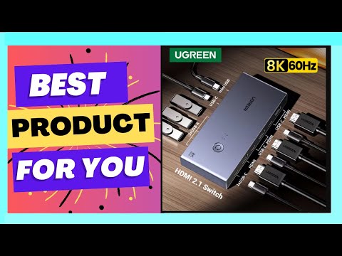 UGREEN 8K 60Hz HDMI KVM Switch USB C USB3.0 KVM Switcher 2 PCs Sharing