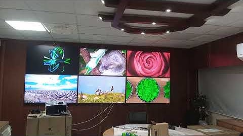 2x3 Multi Display Matrix Video Wall VMS Solution