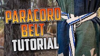 Paracord Woven Belt: Step-by-Step Horizontal Weave Tutorial for LARP & Ren Fairs
