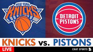 Knicks vs. Pistons Live Streaming Scoreboard, Play-By-Play, Highlights & Stats | NBA on Prime Stream