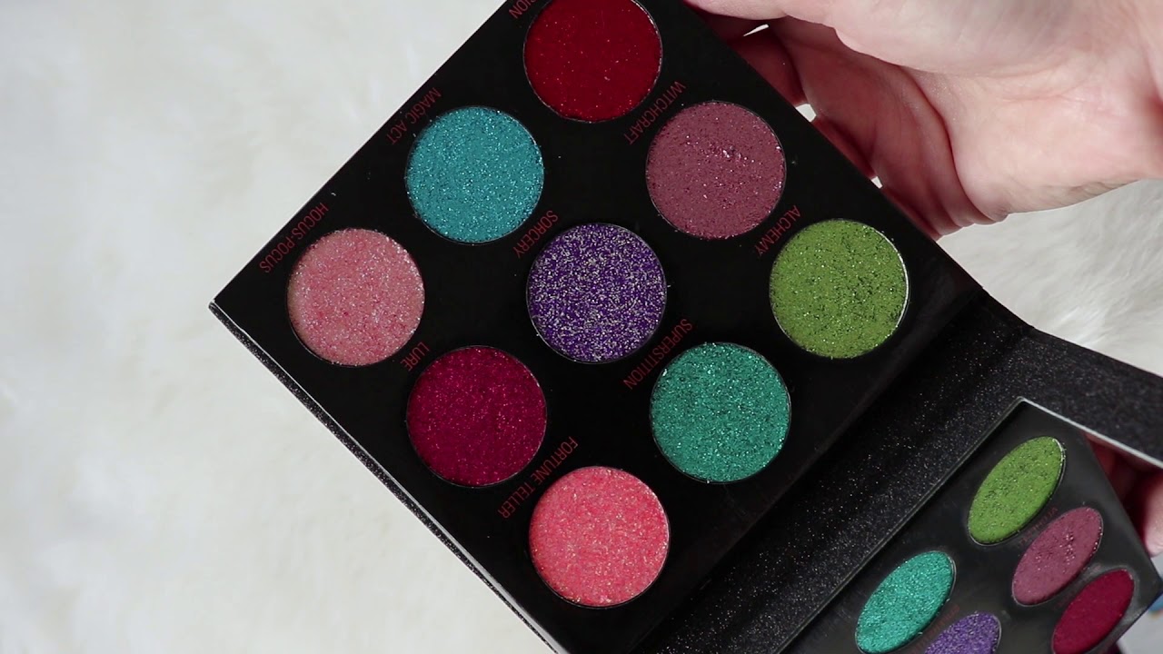 Revolution Pressed Glitter Palette Abracadabra YouTube
