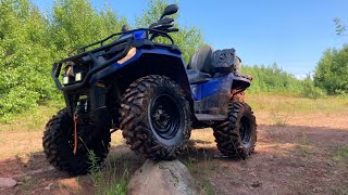 Polaris sportsman tire upgrade and review