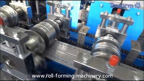 electrical cabinet enclosure frame roll forming machine