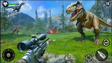 Wild Dino Hunting Game 3D 2025 - Android Gameplay