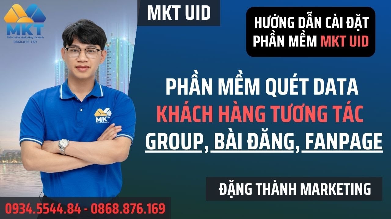Hướng Dẫn Cài Đặt Phần Mềm MKT UID | Phần mềm Quét Data Group, Bài viết ...