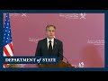 Secretary Blinken at a Joint Press Availability