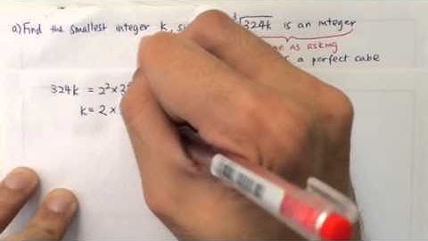 Prime Factorization - Perfect Square and Perfect Cube