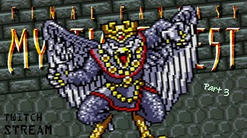 I almost lost my save file! D: | Final Fantasy Mystic Quest #3 (VOD)