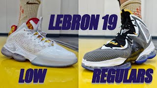 Lebron 19 Vs Low