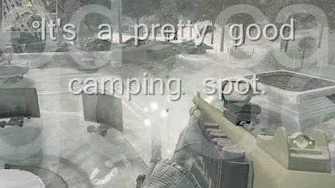 Cod4: Secret Areas/Glitch Spots: Countdown