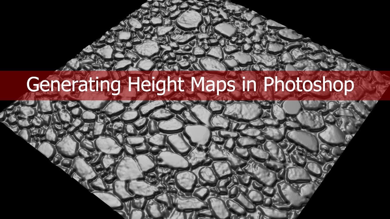Generating Height Maps In Photoshop
