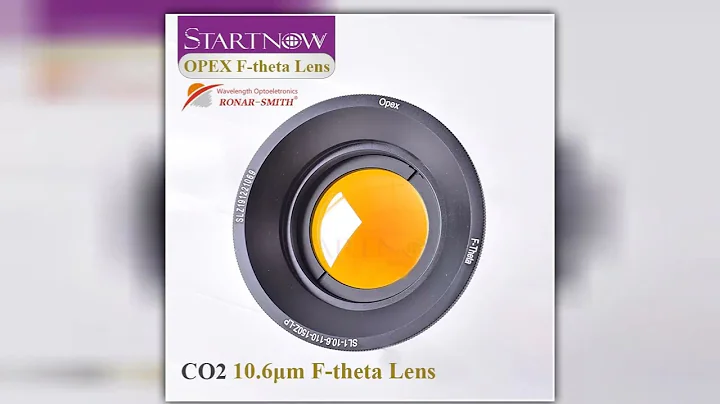 Startnow 106um Ftheta Field Scan Lens 110X110 140X140 175X175 ZnSe CO2 Focus Lens Thread M85mm For