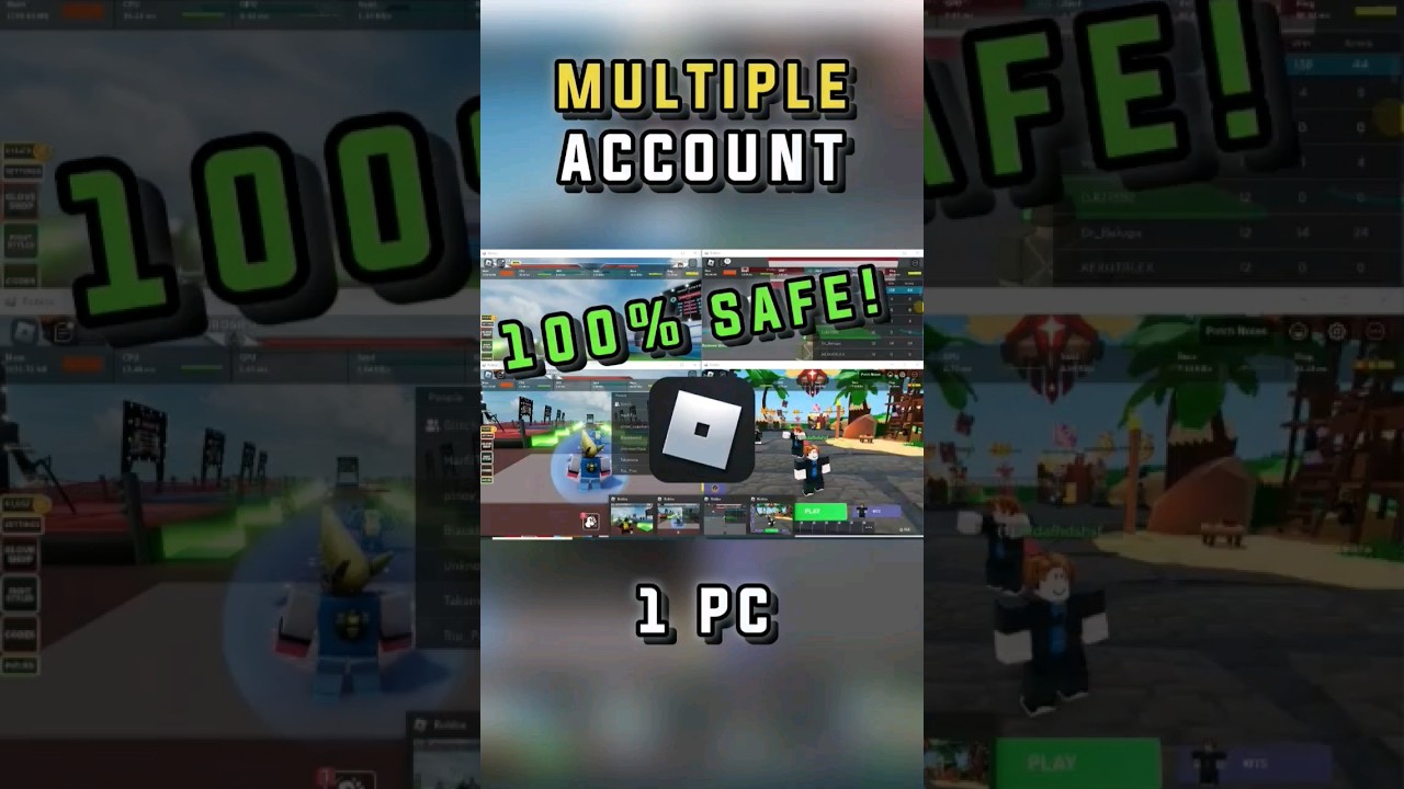 How To Use Multiple Roblox Accounts on 1 PC Simultaneously — Tech How